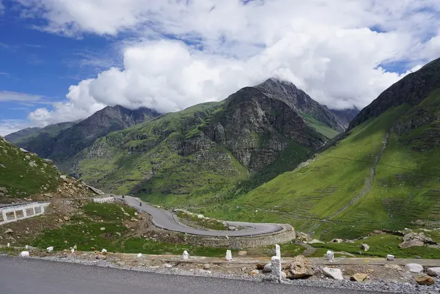Highway through Lahaul
