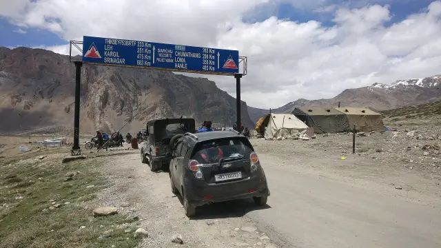 Sarchu checkpoint